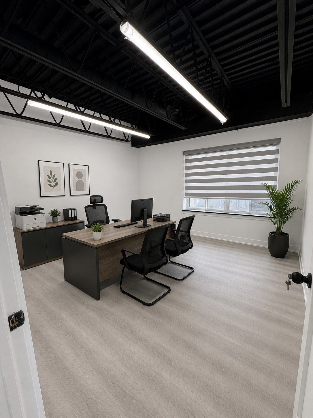 Furnished private office